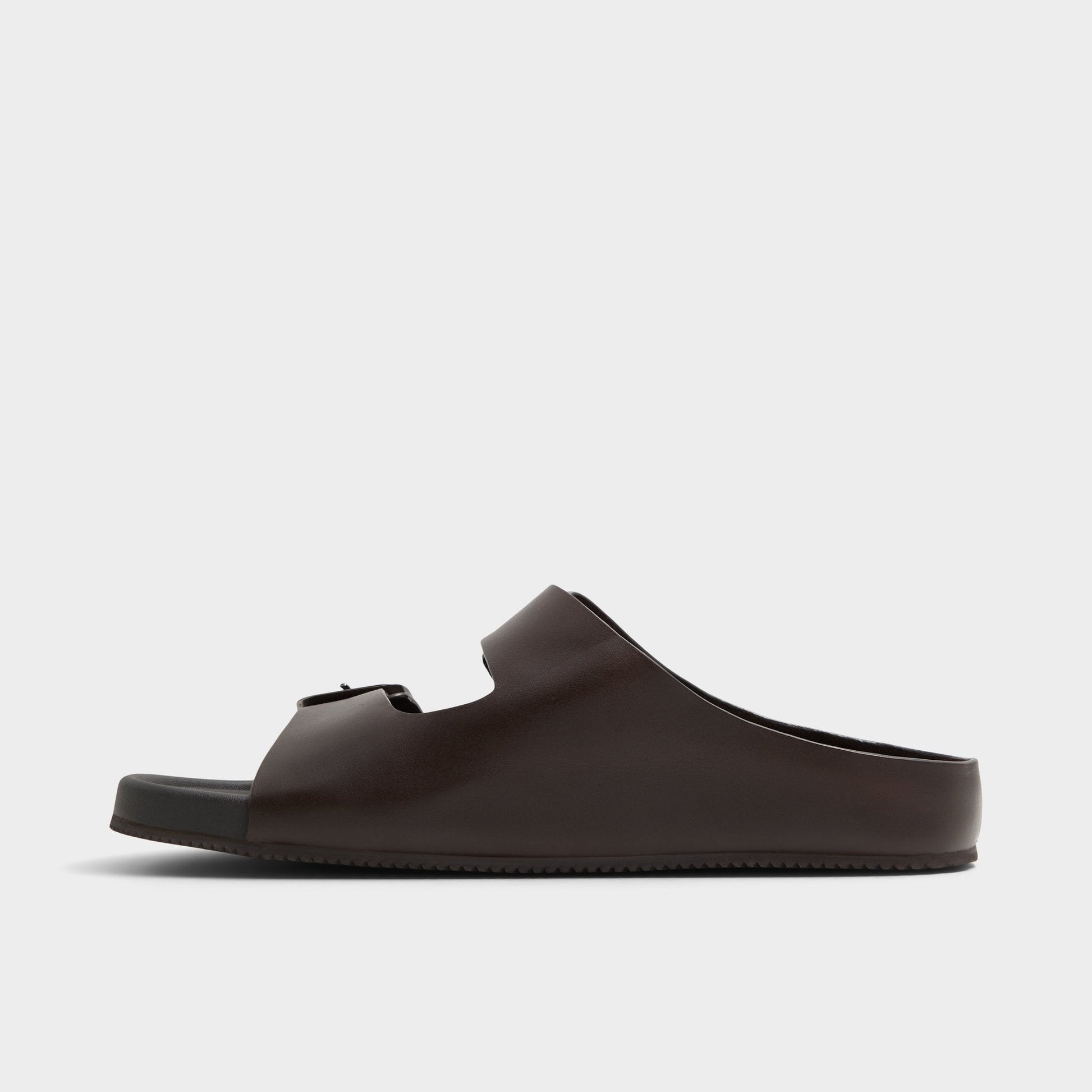 Kennebunk Dark Brown Men's Slides - Slide sandal Aldo Dark Brown