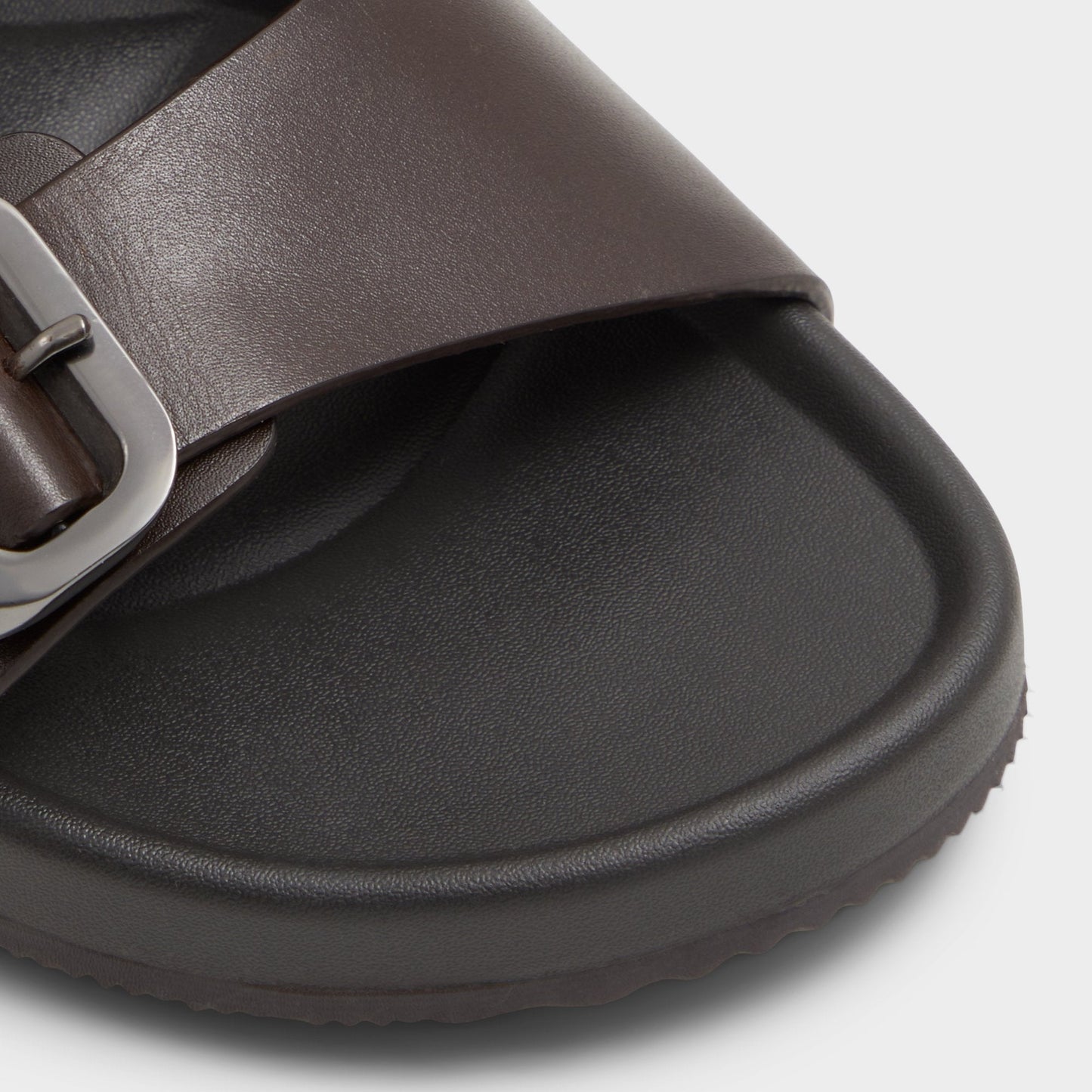 Kennebunk Dark Brown Men's Slides - Slide sandal Aldo Dark Brown