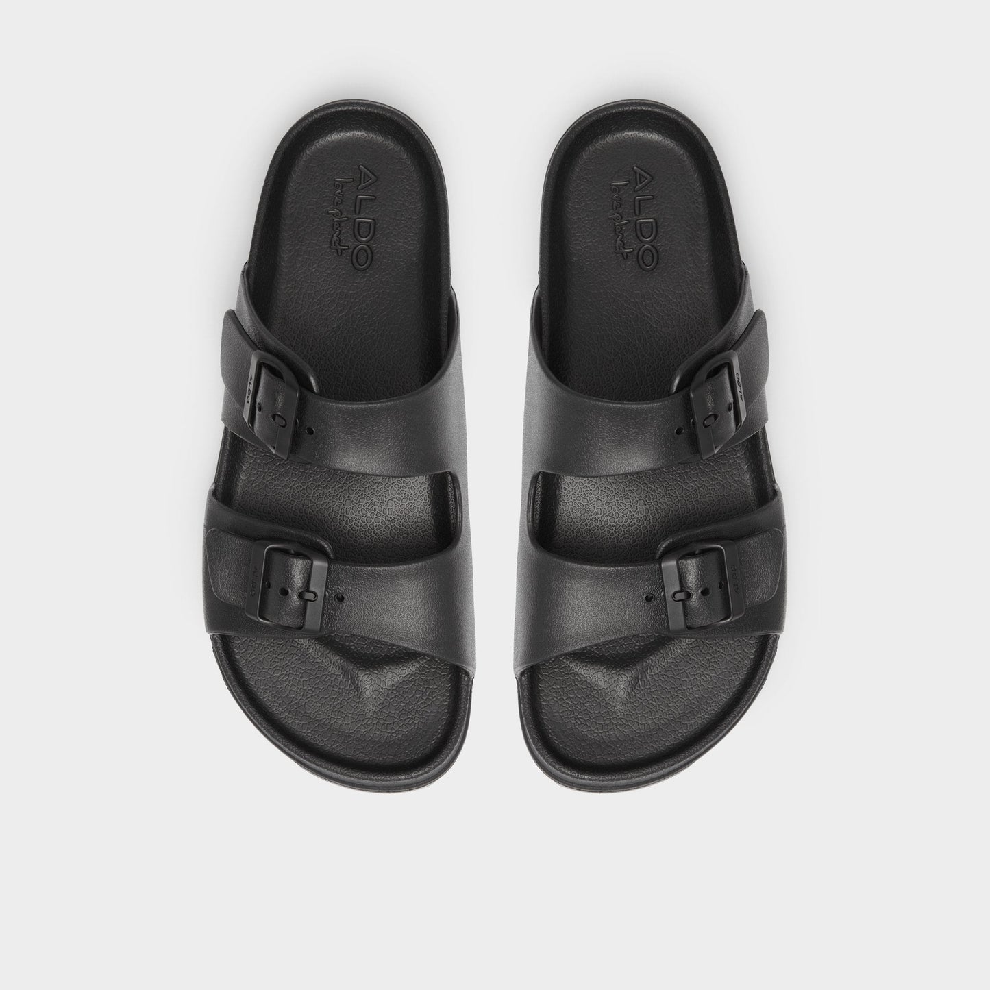 Hideo Black Men's Slides - Slide sandal Aldo Black