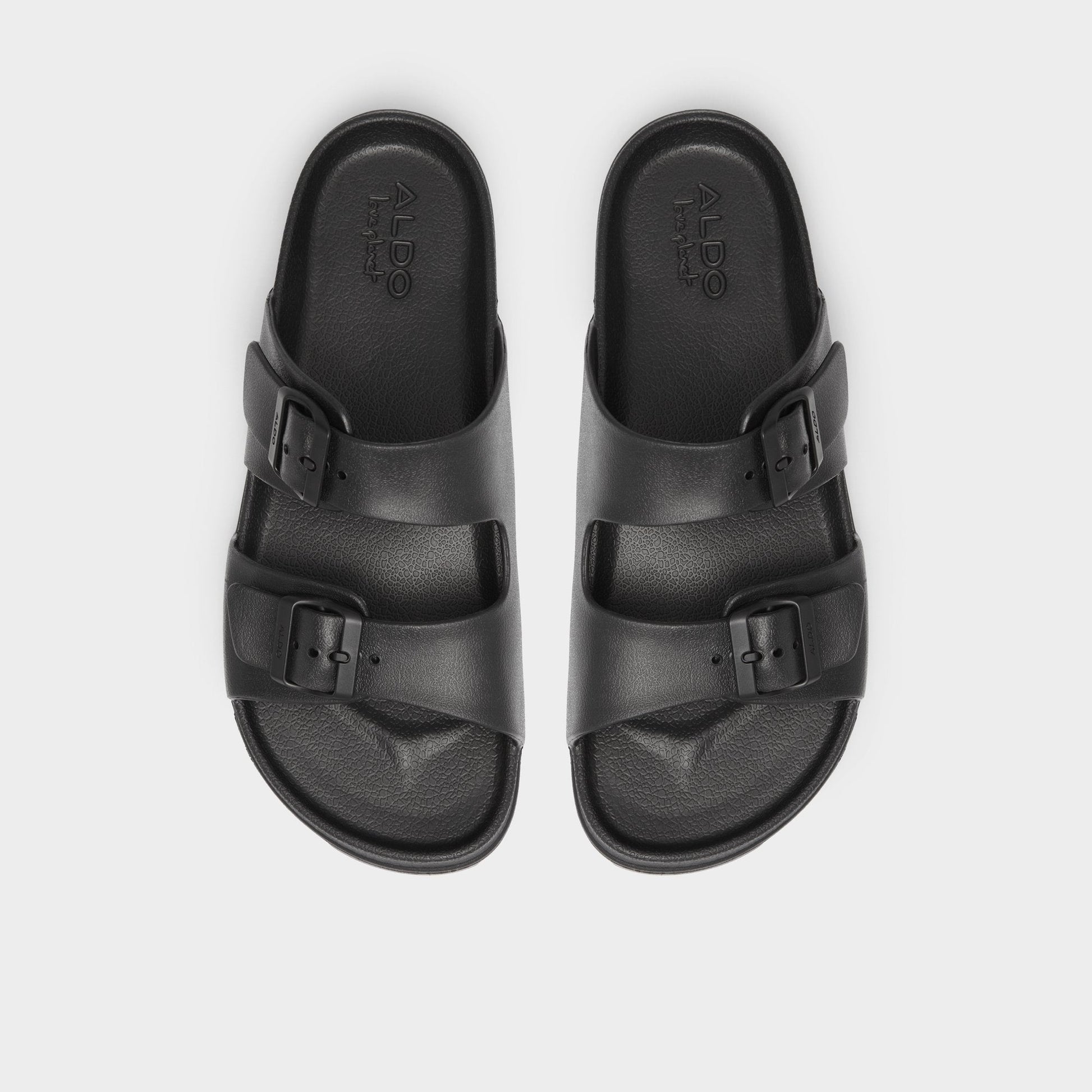 Hideo Black Men's Slides - Slide sandal Aldo Black