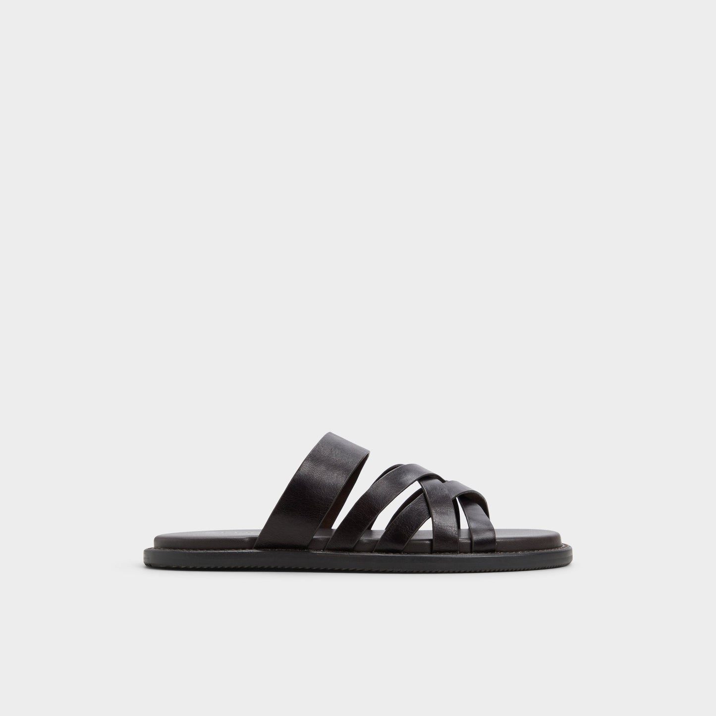 Haniff Brown Men's Sandals & Slides - Strappy flat sandal Aldo Brown