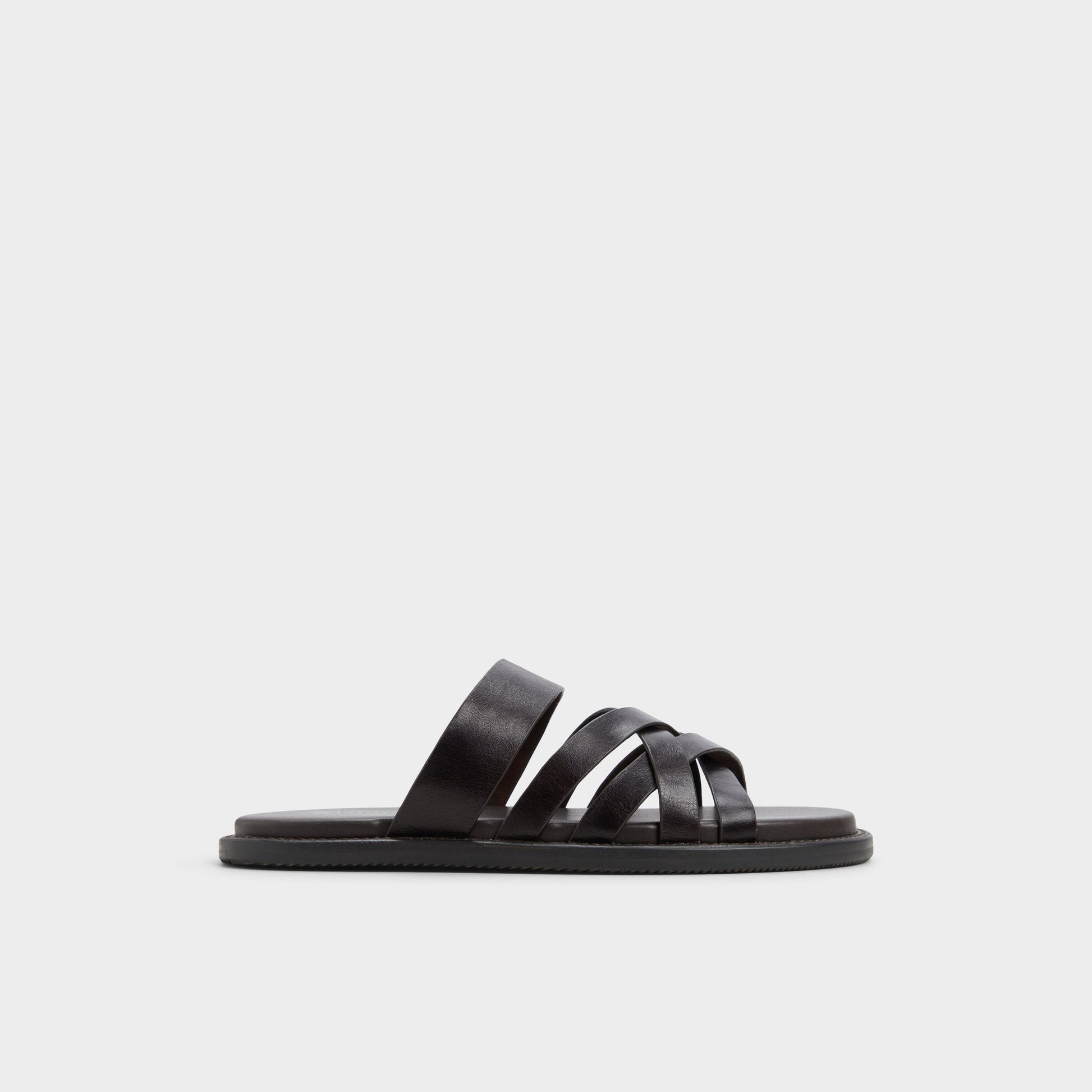 Haniff Brown Men's Sandals & Slides - Strappy flat sandal Aldo Brown