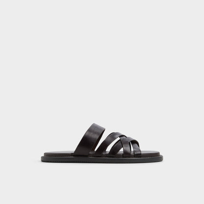 Haniff Brown Men's Sandals & Slides - Strappy flat sandal Aldo Brown