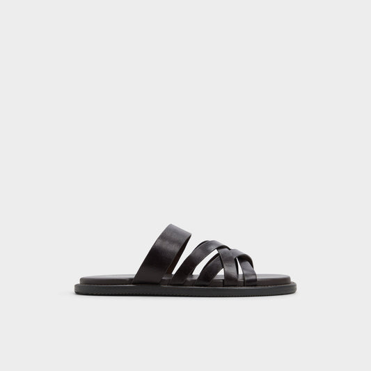 Haniff Brown Men's Sandals & Slides - Strappy flat sandal Aldo Brown