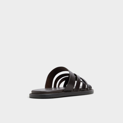Haniff Brown Men's Sandals & Slides - Strappy flat sandal Aldo Brown