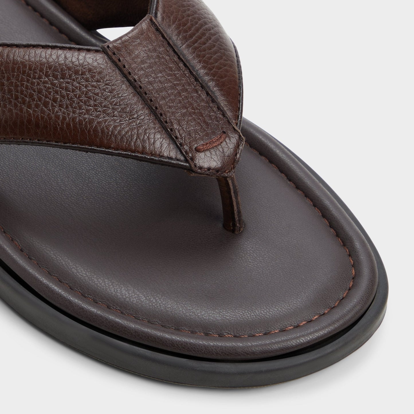 Tazzo Dark Brown Men's Flip flops - Flip flop Aldo Dark Brown