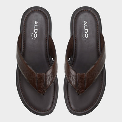 Tazzo Dark Brown Men's Flip flops - Flip flop Aldo Dark Brown