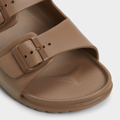Hideo Light Brown Men's Slides - Slide sandal Aldo Light Brown