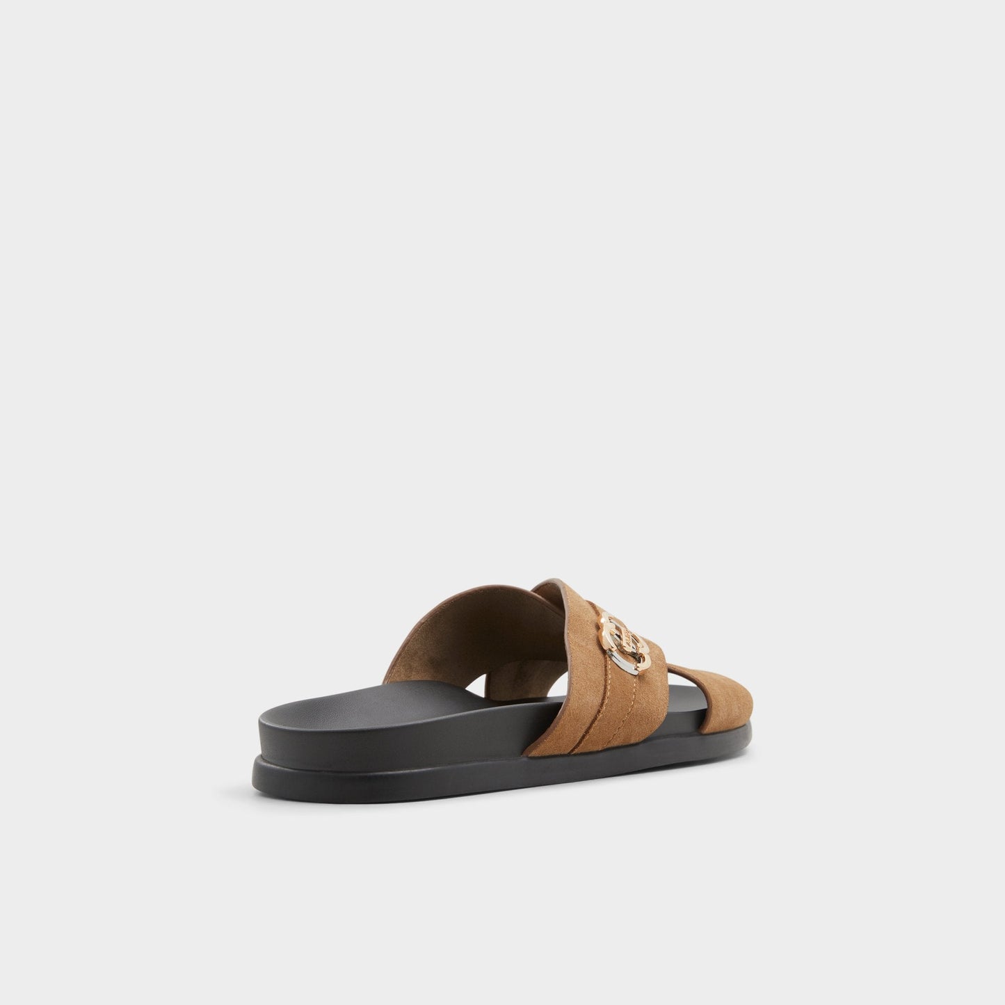 Delmar Open Brown Men's Slides - Slide sandal Aldo Open Brown