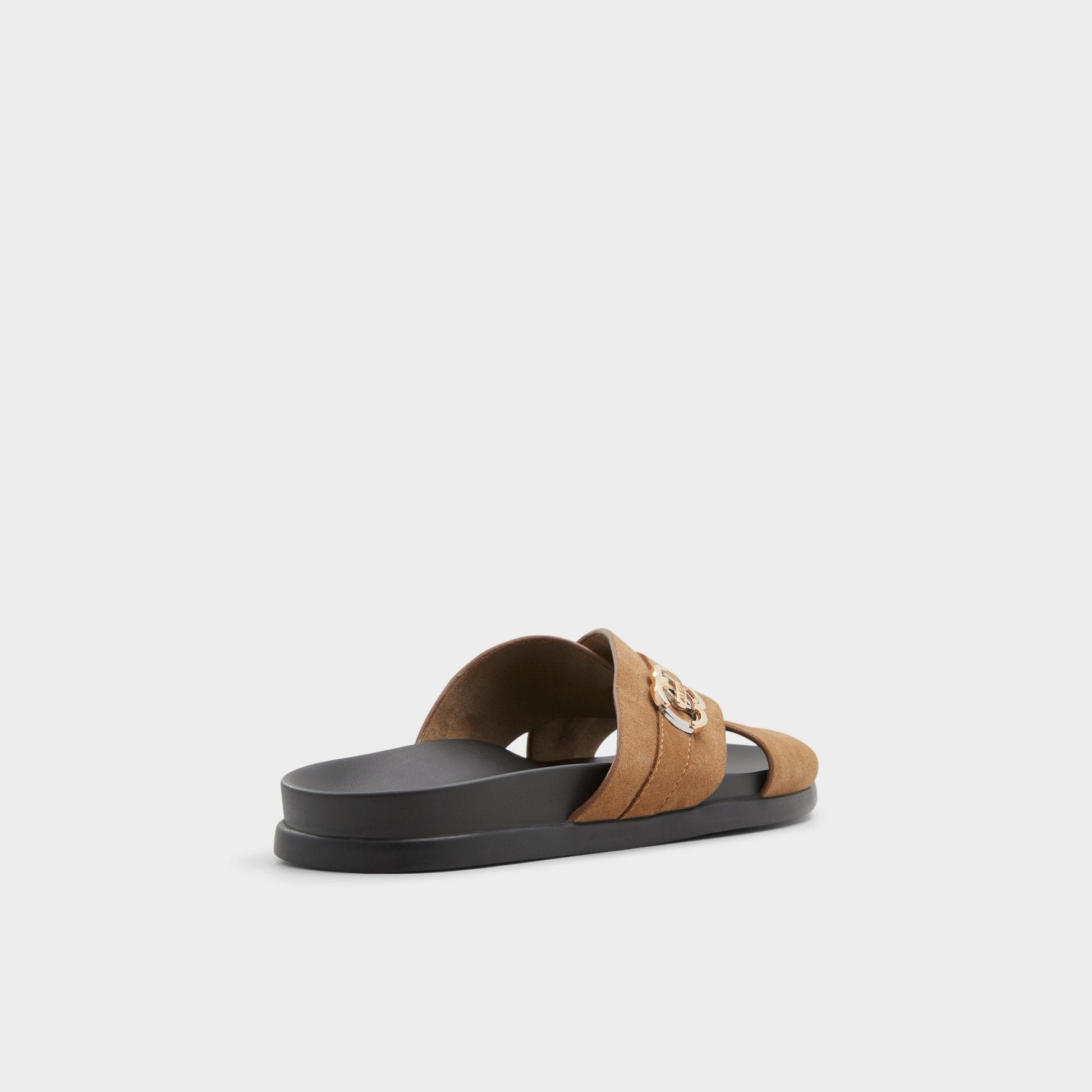 Delmar Open Brown Men's Slides - Slide sandal Aldo Open Brown