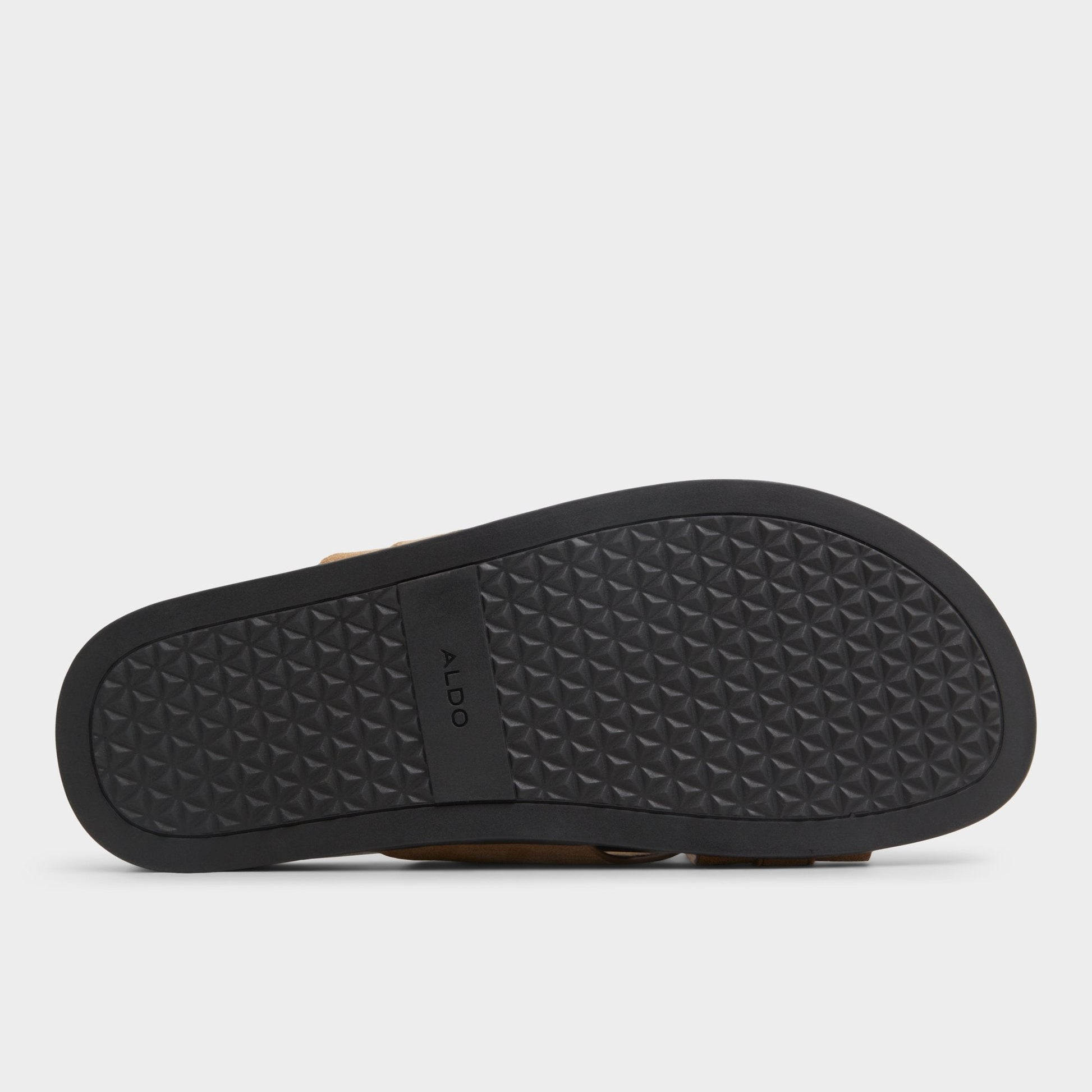 Delmar Open Brown Men's Slides - Slide sandal Aldo Open Brown