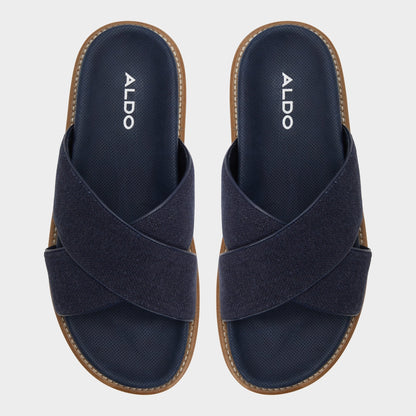 Marrin Navy Men's Slides - Slide sandal Aldo Navy