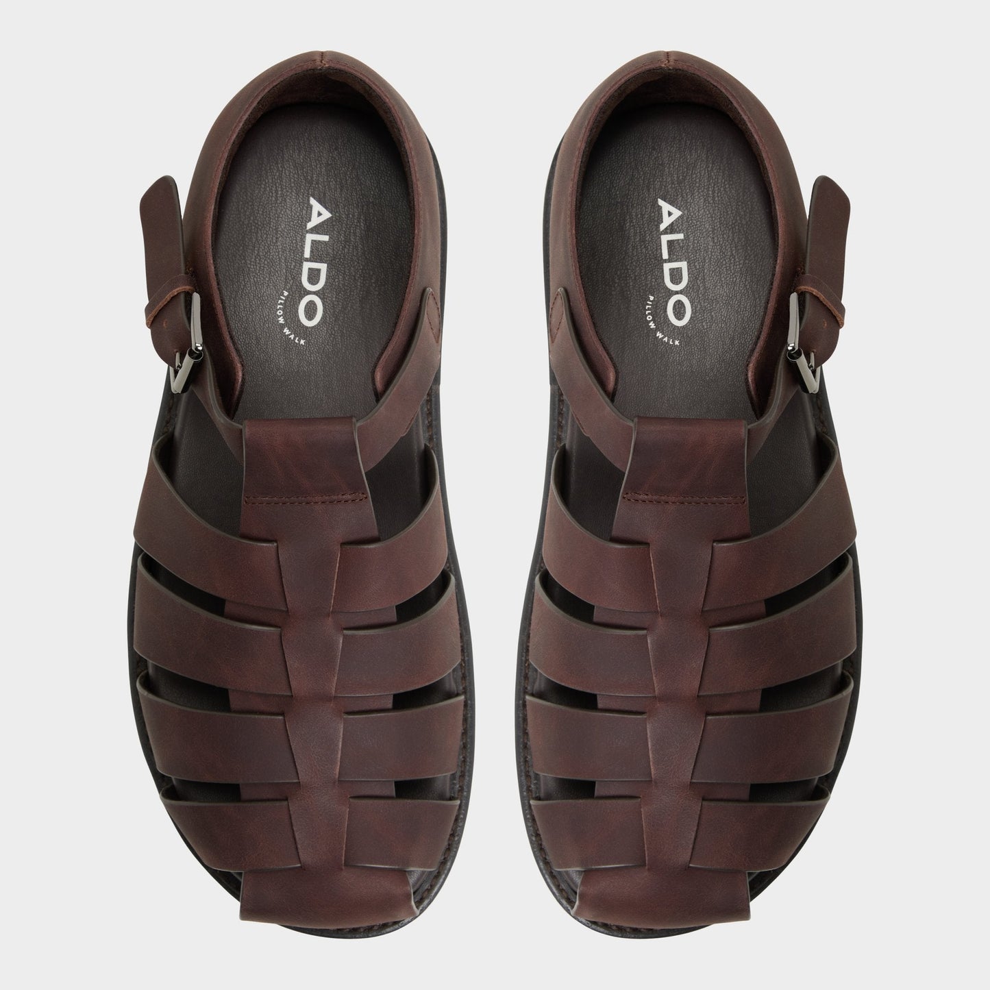 Wildhaven Brown Overflow Men's Sandals & Slides - Flat sandal Aldo Brown Overflow