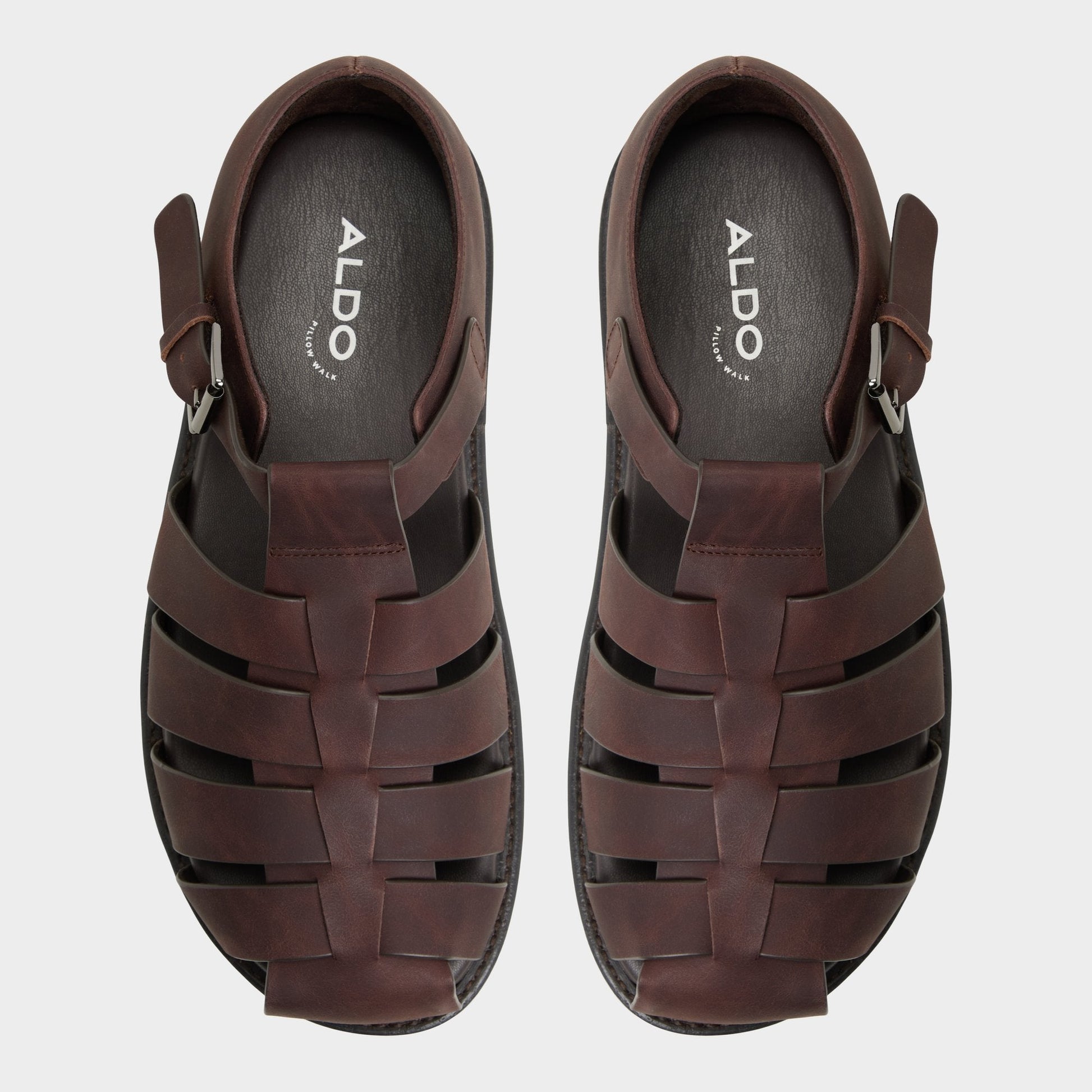 Wildhaven Brown Overflow Men's Sandals & Slides - Flat sandal Aldo Brown Overflow