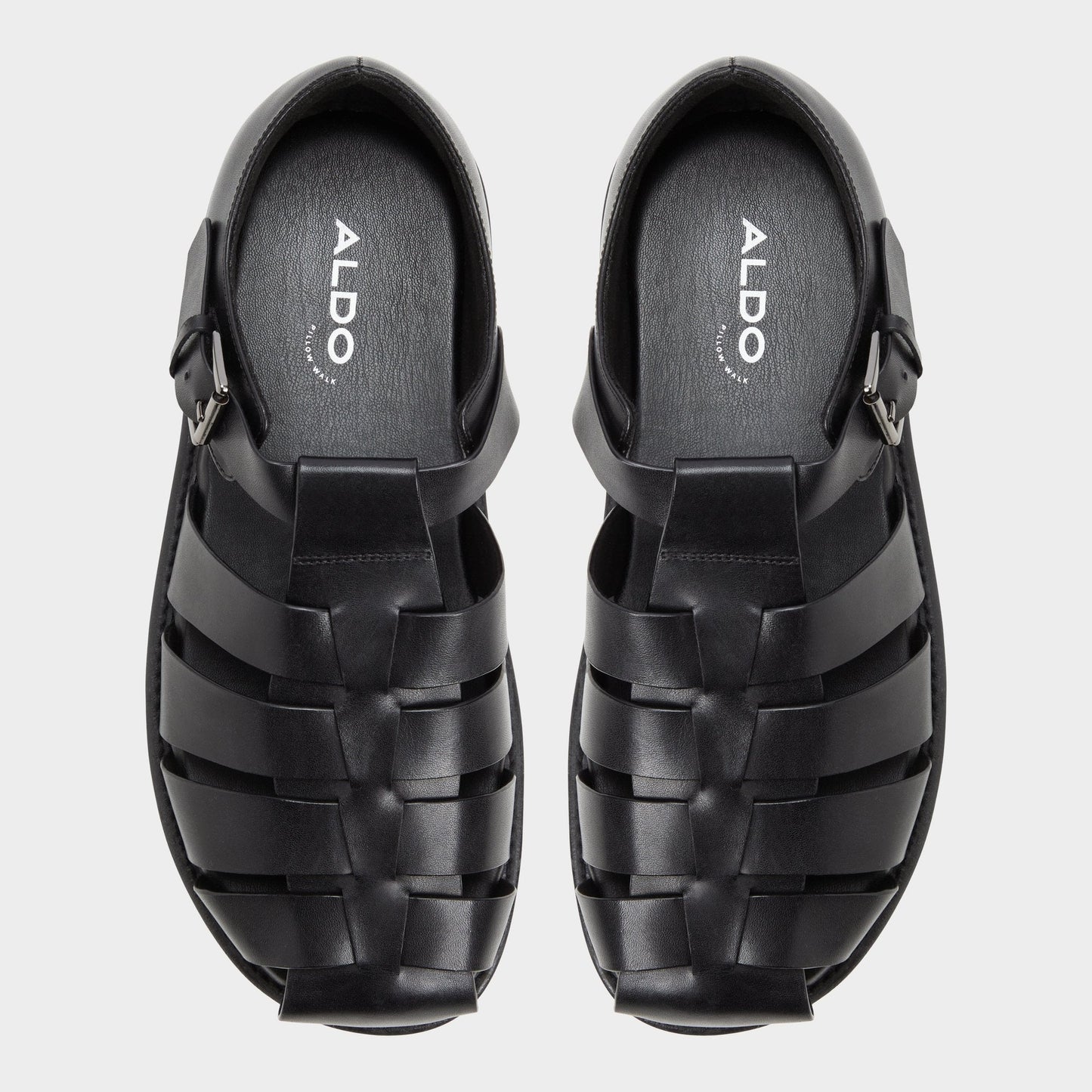 Wildhaven Black Men's Sandals & Slides - Flat sandal Aldo Black