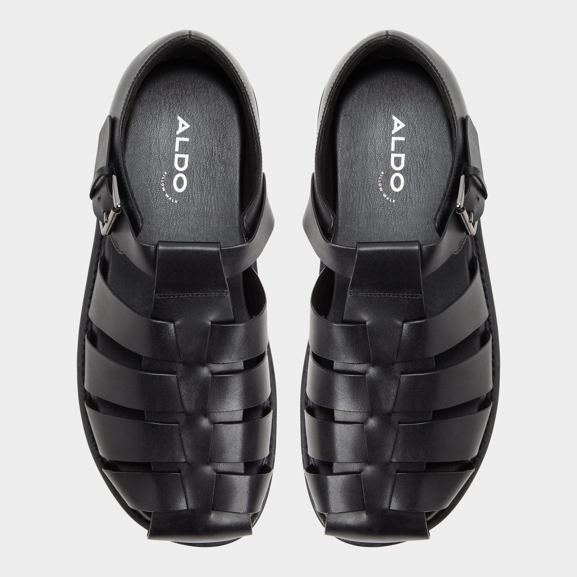 Wildhaven Black Men's Sandals & Slides - Flat sandal Aldo Black