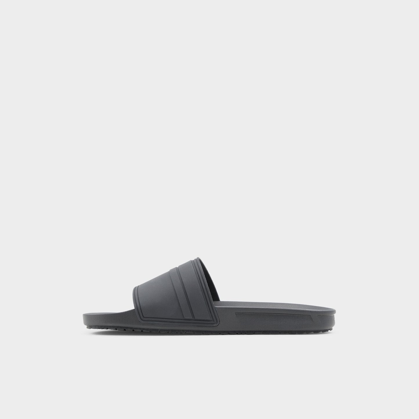 Dinmore Black Synthetic Rubber Men's Slides - Slide sandal Aldo Black