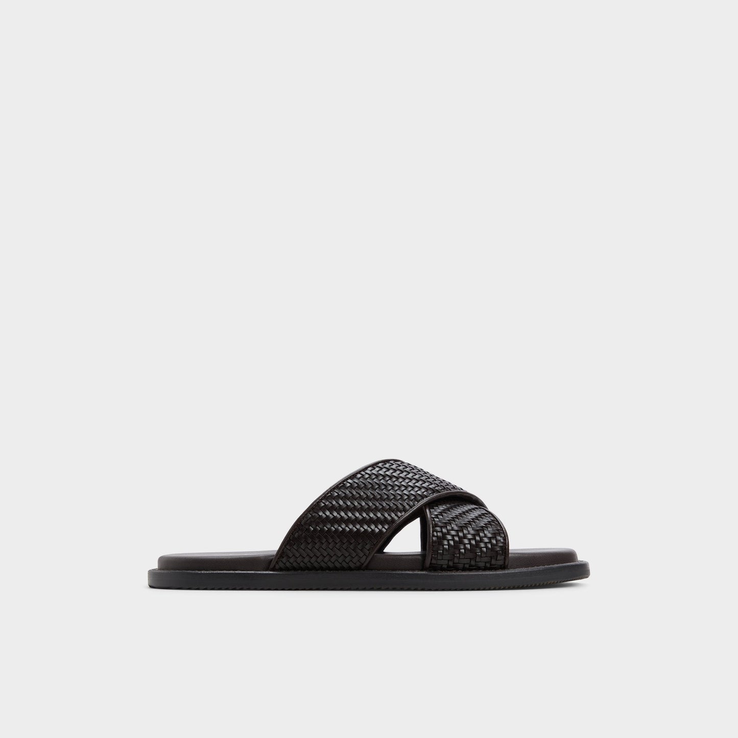 Tarik Dark Brown Men's Sandals & Slides - Slide sandal Aldo Dark Brown