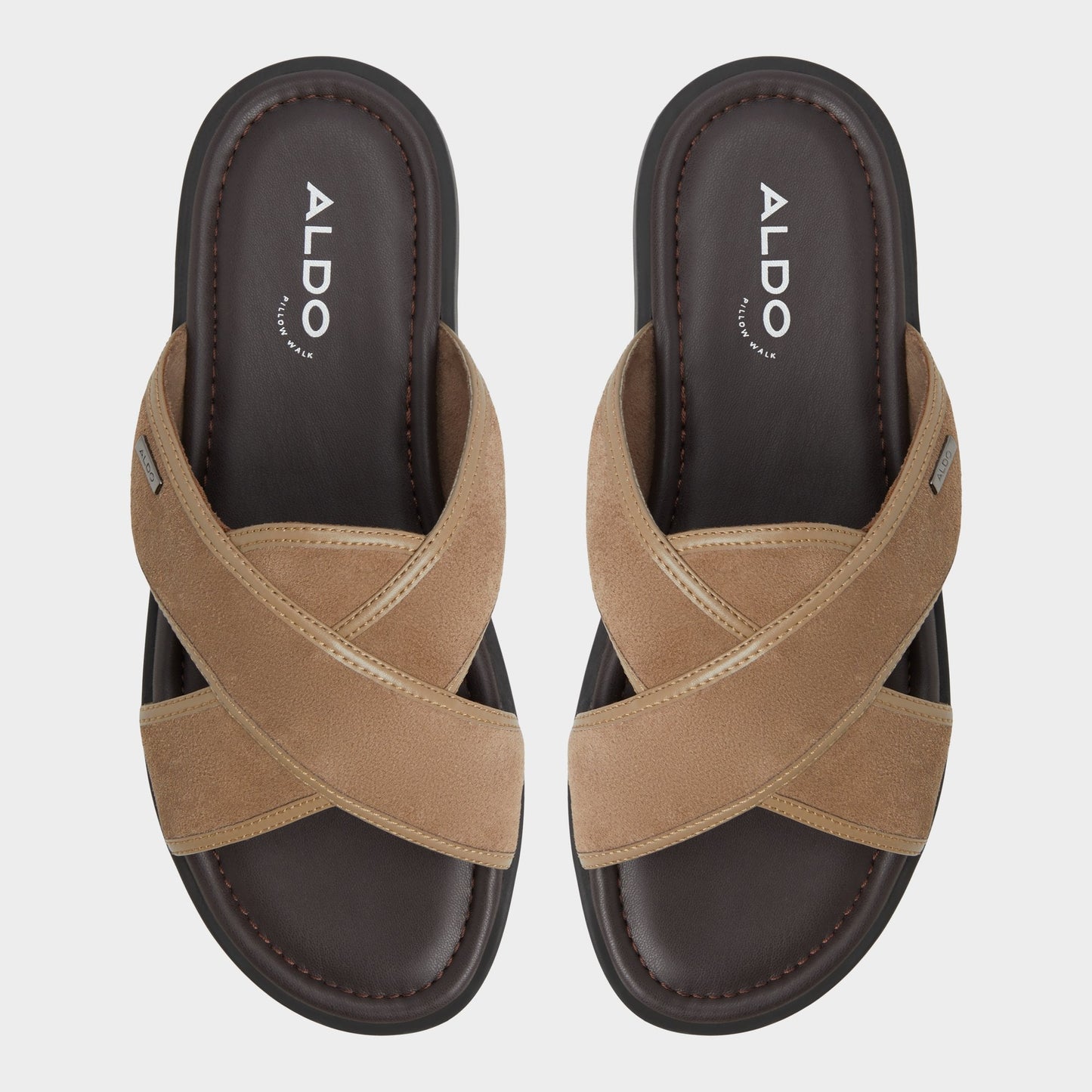 Olino Other Brown Men's Slides - Slide sandal Aldo Other Brown