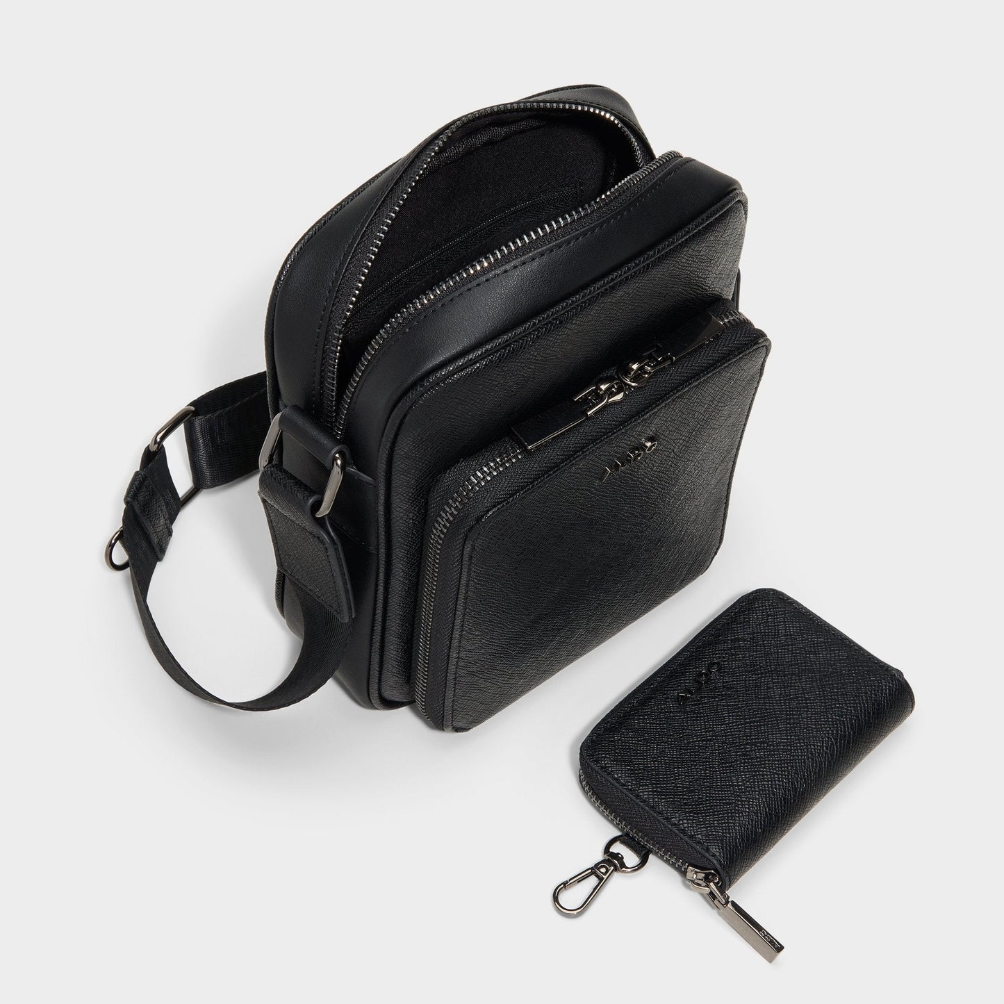 Maximiliann in Other Black - Crossbody bag Aldo Other Black