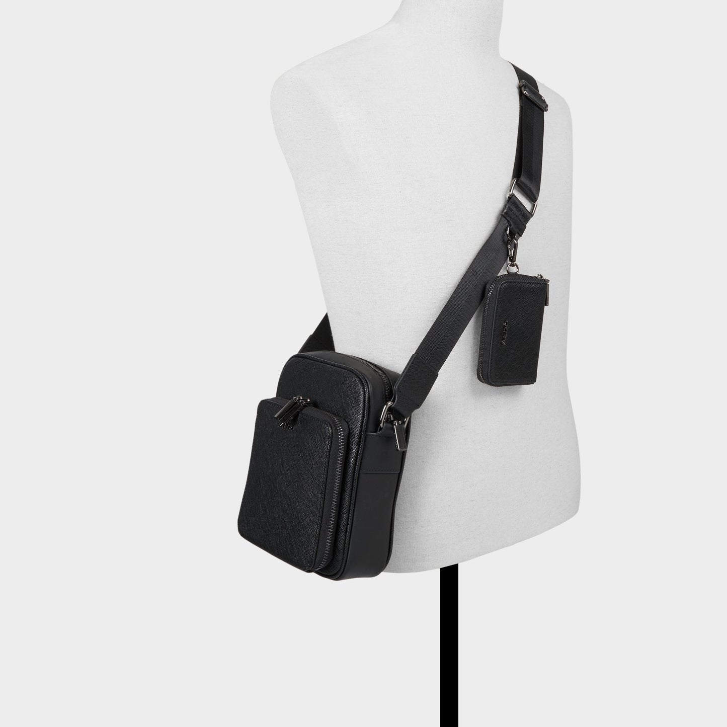 Maximiliann in Other Black - Crossbody bag Aldo Other Black