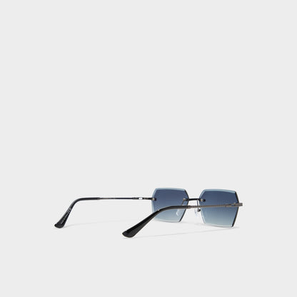 Kaaolle Dark Grey Men's Rectangle - Rectangle sunglasses Aldo Dark grey
