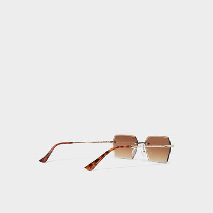 Kaaolle Gold Men's Rectangle - Rectangle sunglasses Aldo Gold