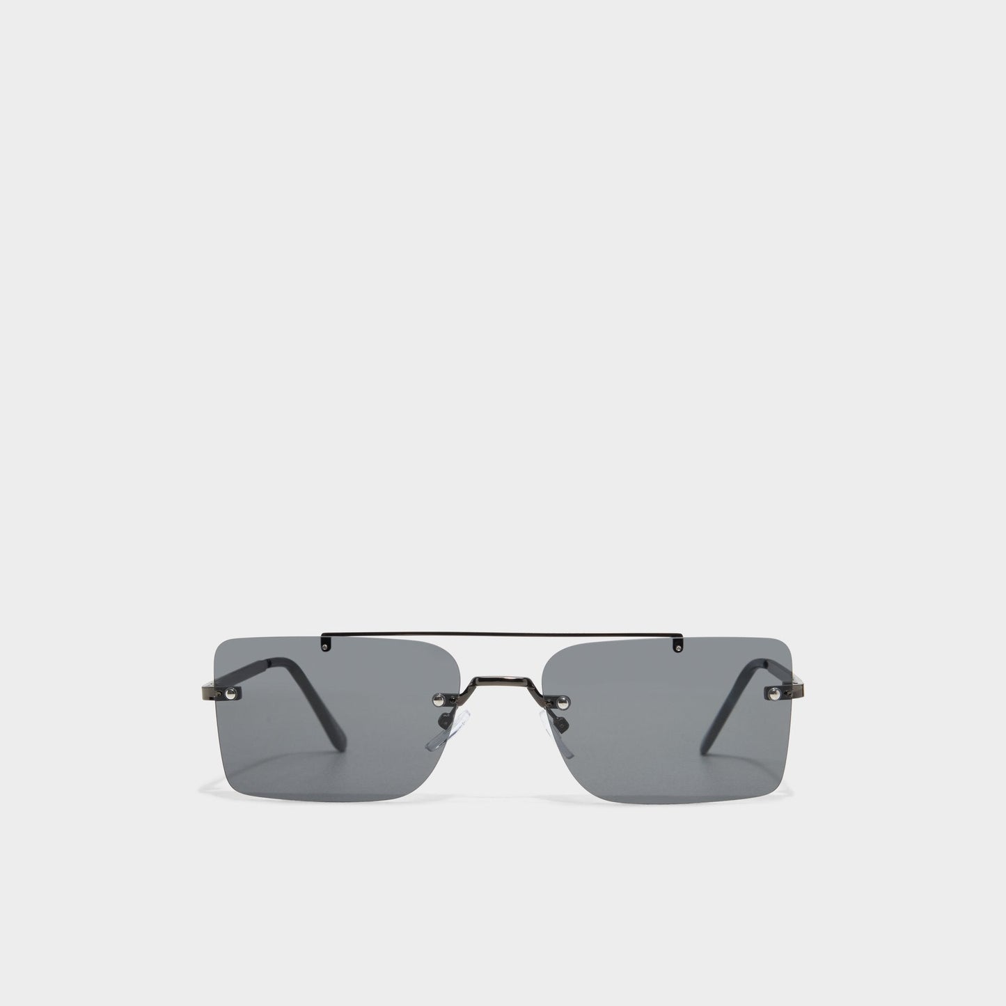 Oleathien Dark Grey Men's Rectangle - Rectangle sunglasses Aldo Dark Grey