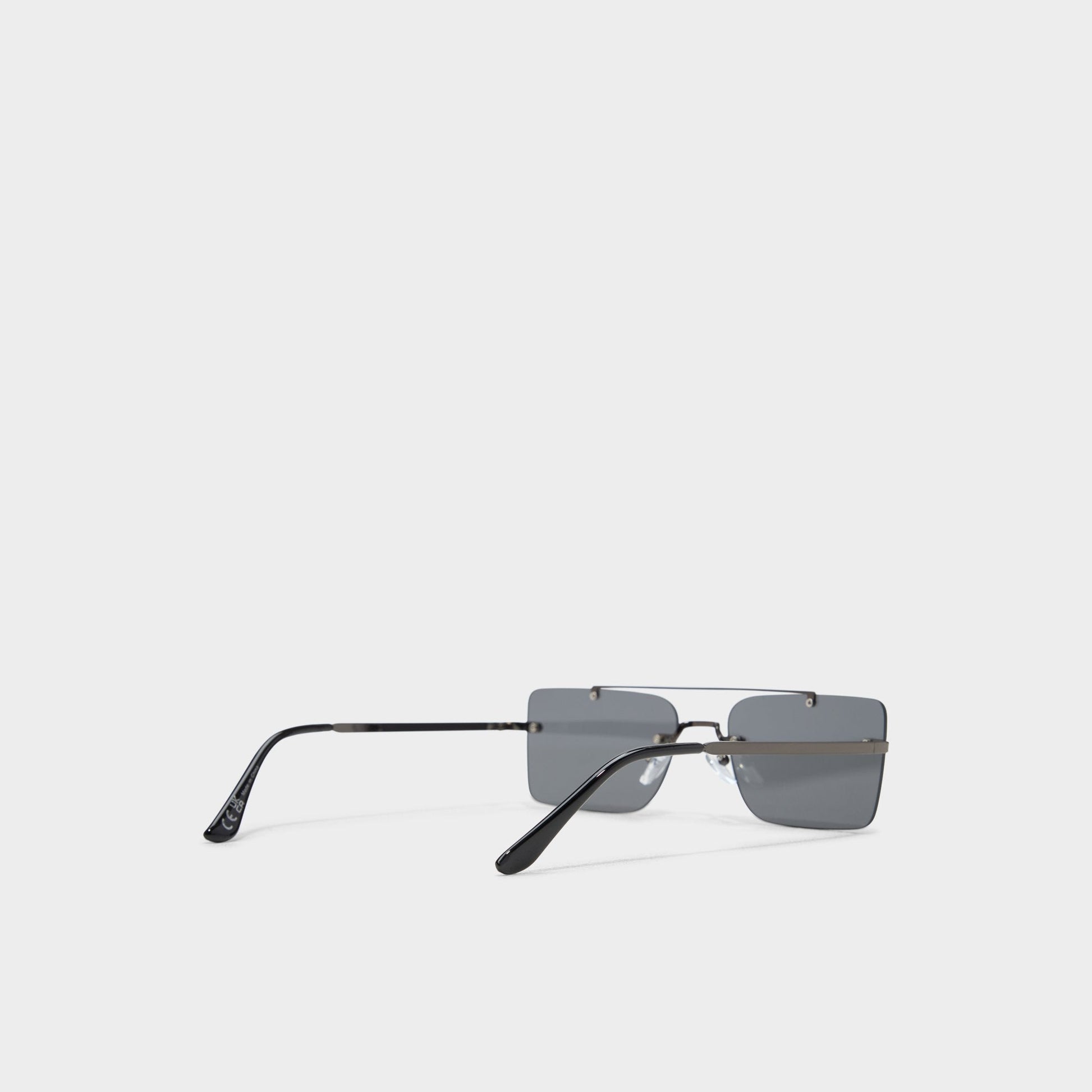 Oleathien Dark Grey Men's Rectangle - Rectangle sunglasses Aldo Dark Grey