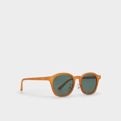 Kasienx Dark Yellow Men's Round - Round sunglasses Aldo Dark Yellow