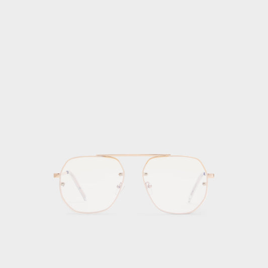 Diprion Gold Men's Aviator - Non-prescription reading glasses Aldo Gold