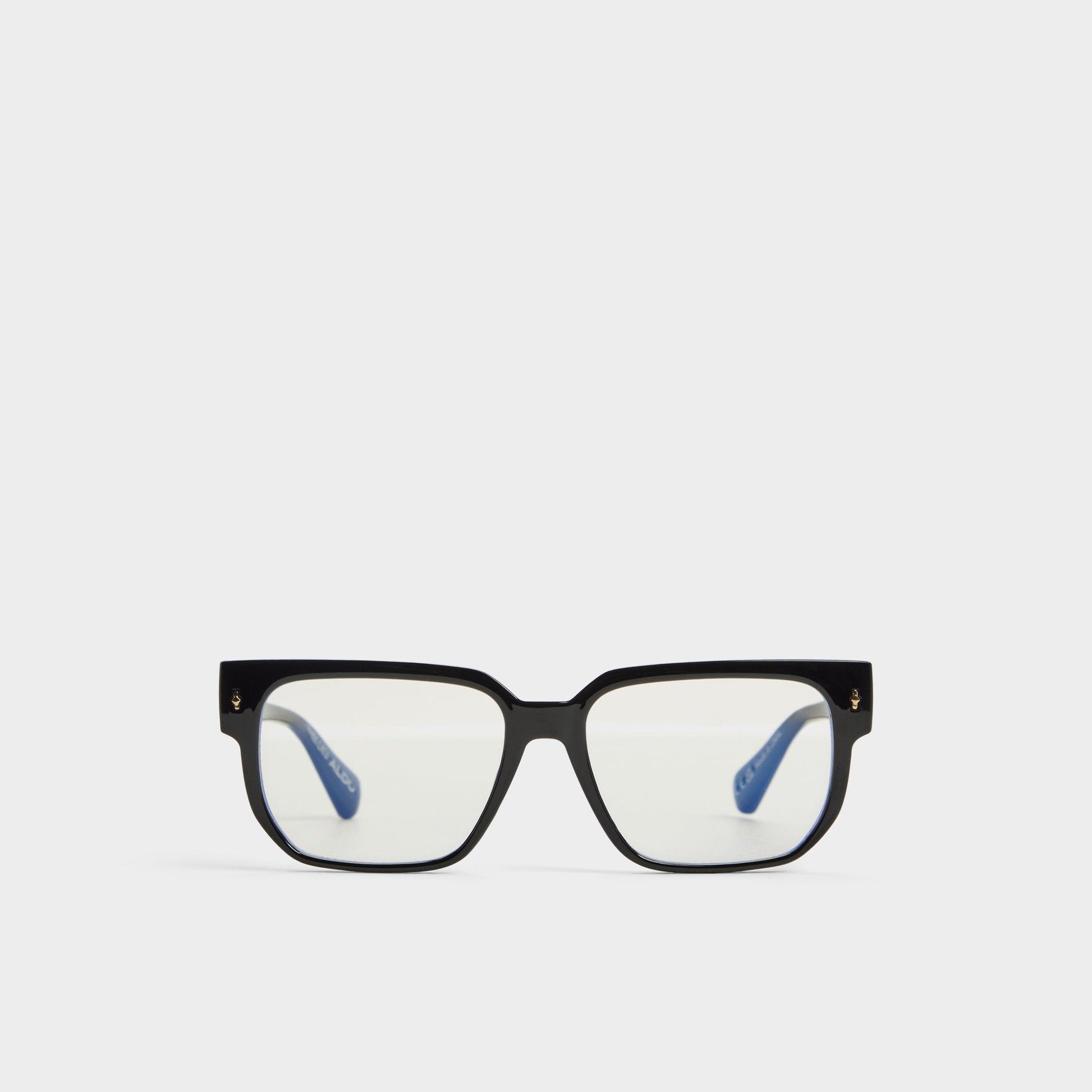 Nightfall Black Men's Rectangle - Non-prescription reading glasses Aldo Black