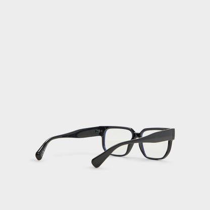 Nightfall Black Men's Rectangle - Non-prescription reading glasses Aldo Black