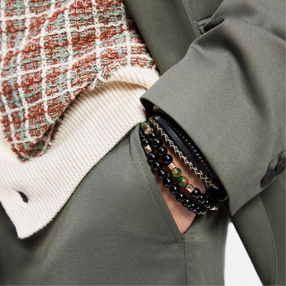 Alderbrae Dark Green Men's Jewelry - Bracelet Aldo Dark green