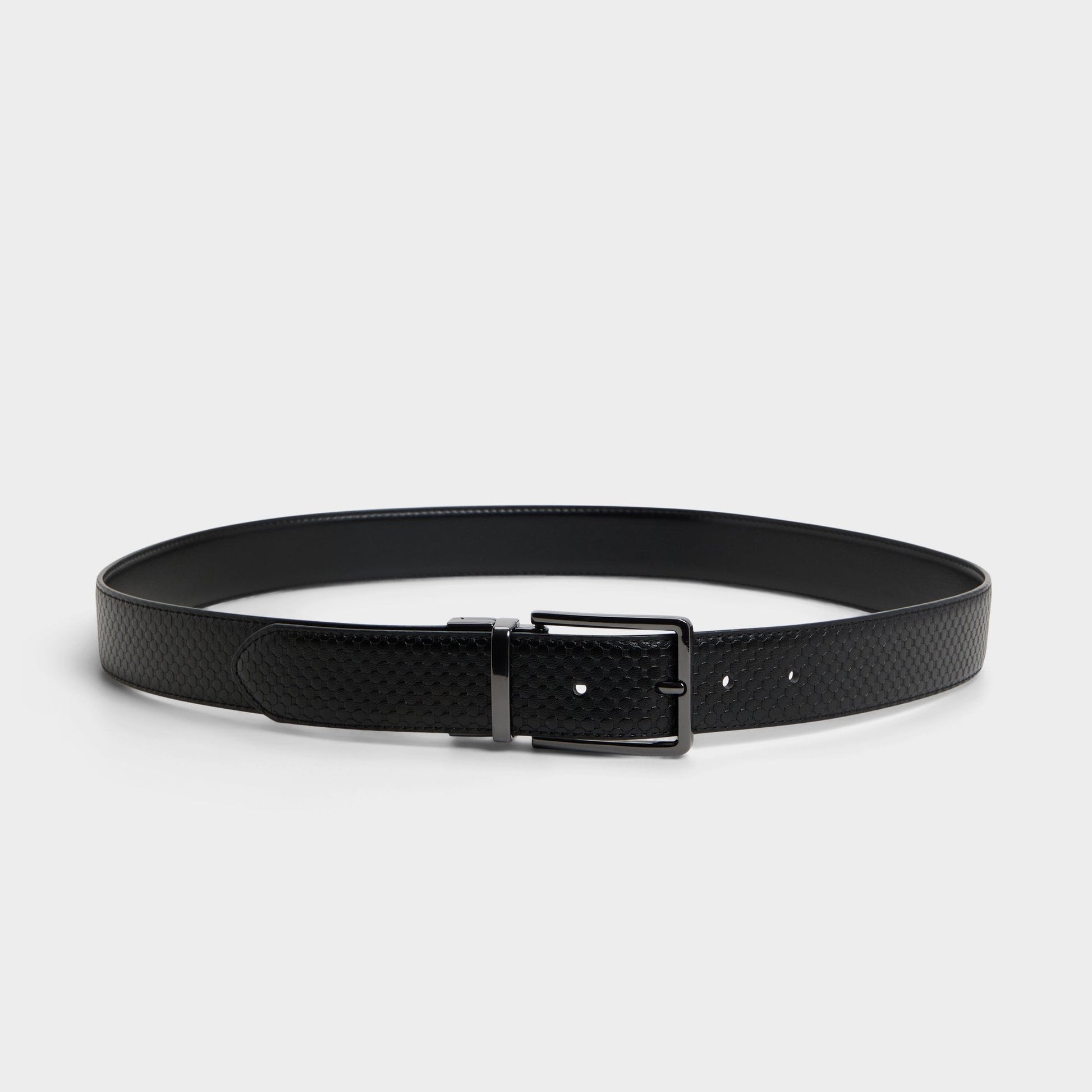 Abathien Black Men's Belts - Belt Aldo Black