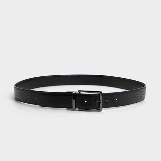 Abathien Black Men's Belts - Belt Aldo Black