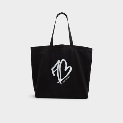 Made With Heart Tote Black/White Tote & Satchel bags - Tote bag Aldo Black/White
