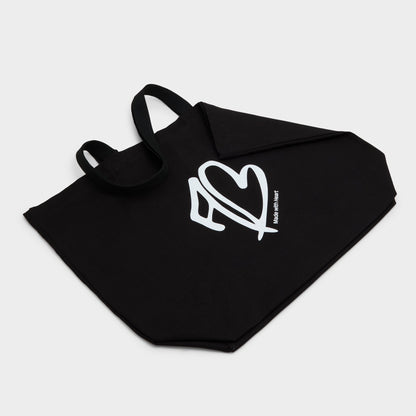 Made With Heart Tote Black/White Tote & Satchel bags - Tote bag Aldo Black/White
