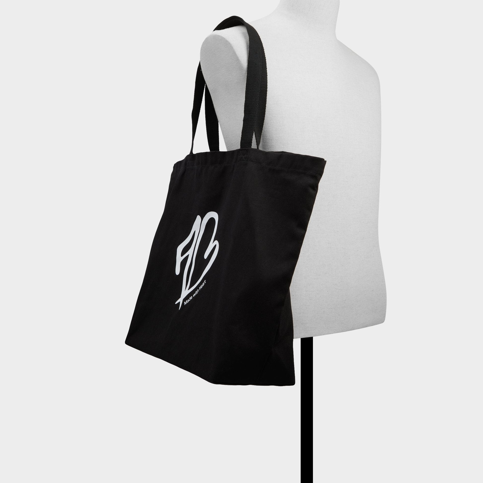 Made With Heart Tote Black/White Tote & Satchel bags - Tote bag Aldo Black/White