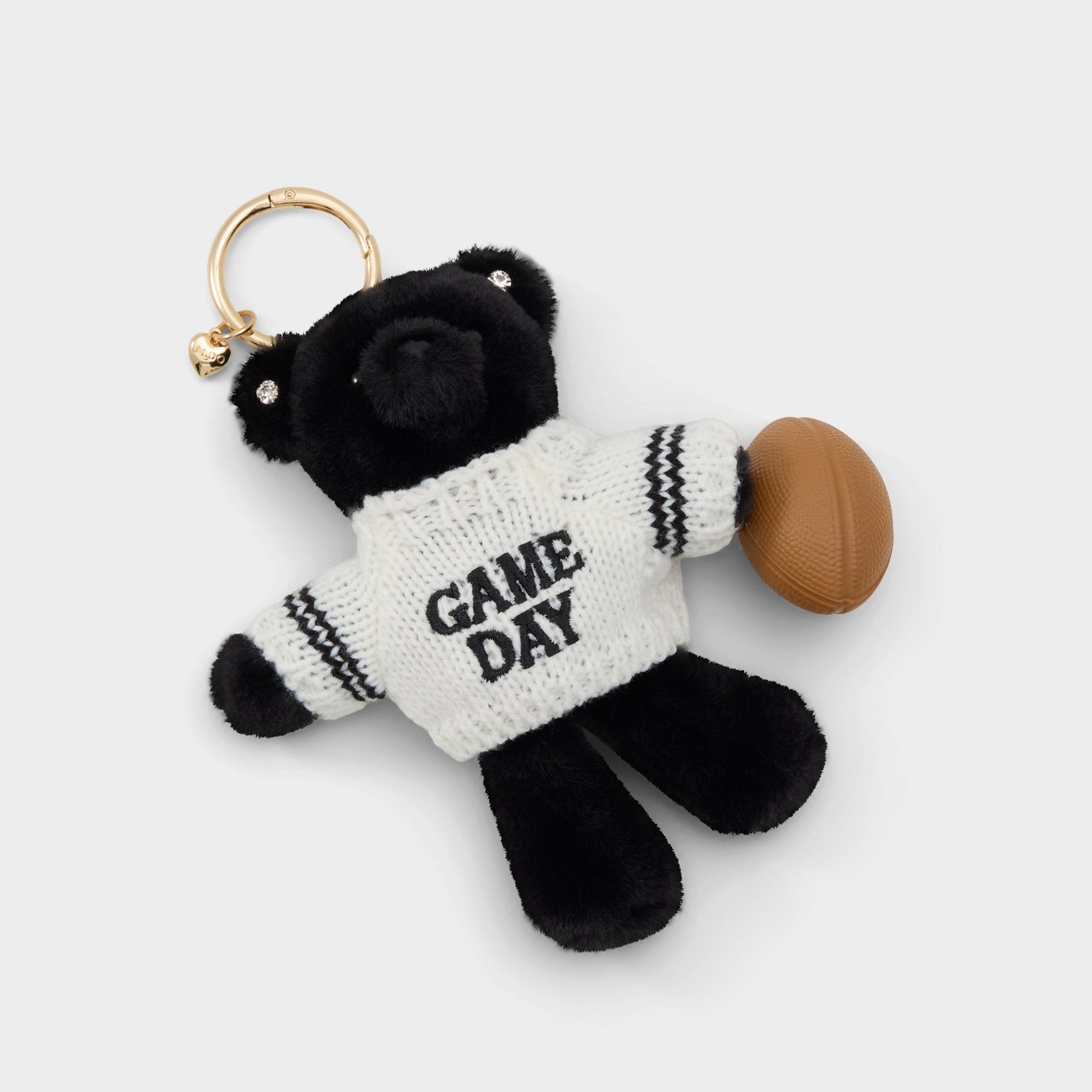 Sportie in Black - Bag charm Aldo Black