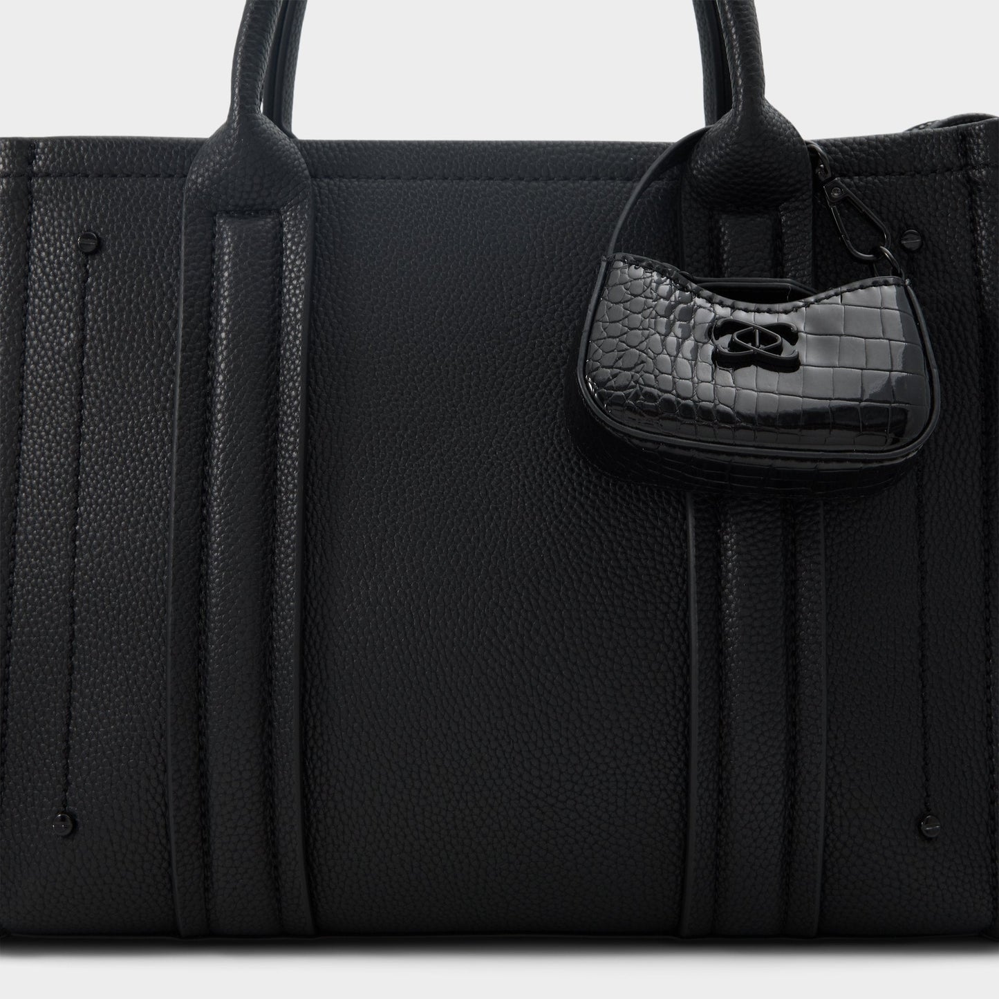 Miniccharlii in Black Black - Bag charm Aldo Black/Black