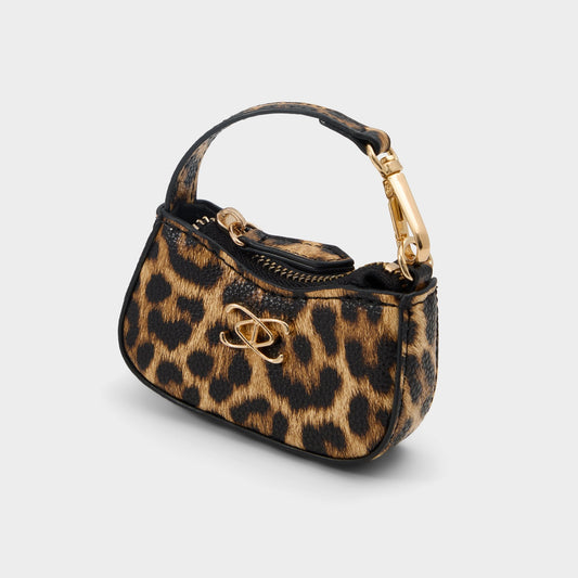 Miniccharlii in Brown Multi - Bag charm Aldo Brown Multi