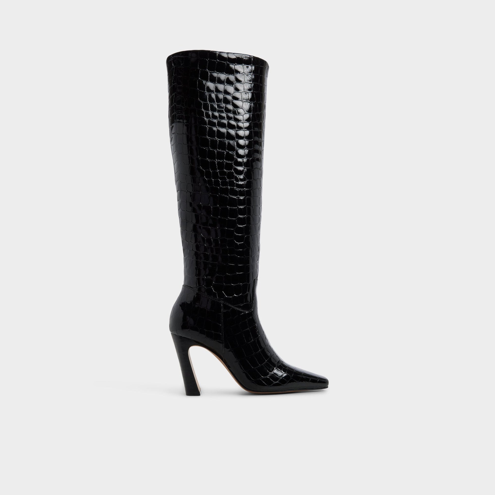 Vivienna in Black - Knee-high boot, Block heel Aldo Black