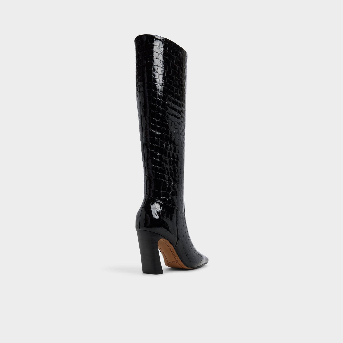 Vivienna in Black - Knee-high boot, Block heel Aldo Black