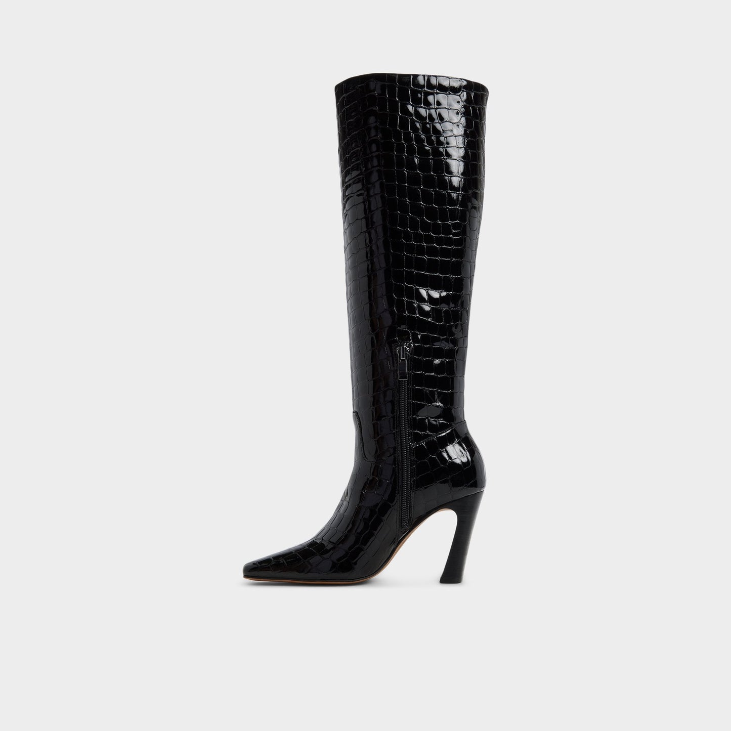Vivienna in Black - Knee-high boot, Block heel Aldo Black