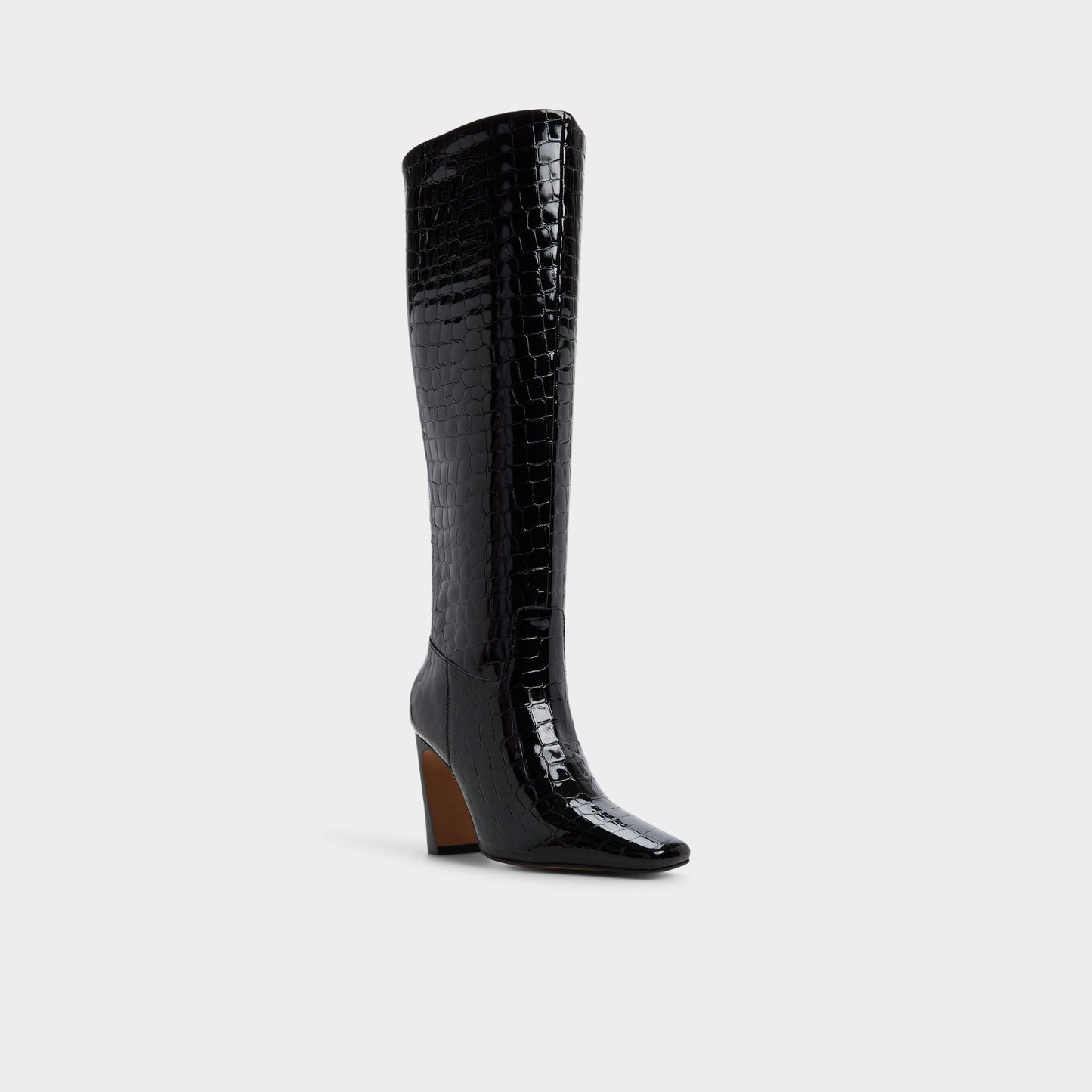 Vivienna in Black - Knee-high boot, Block heel Aldo Black