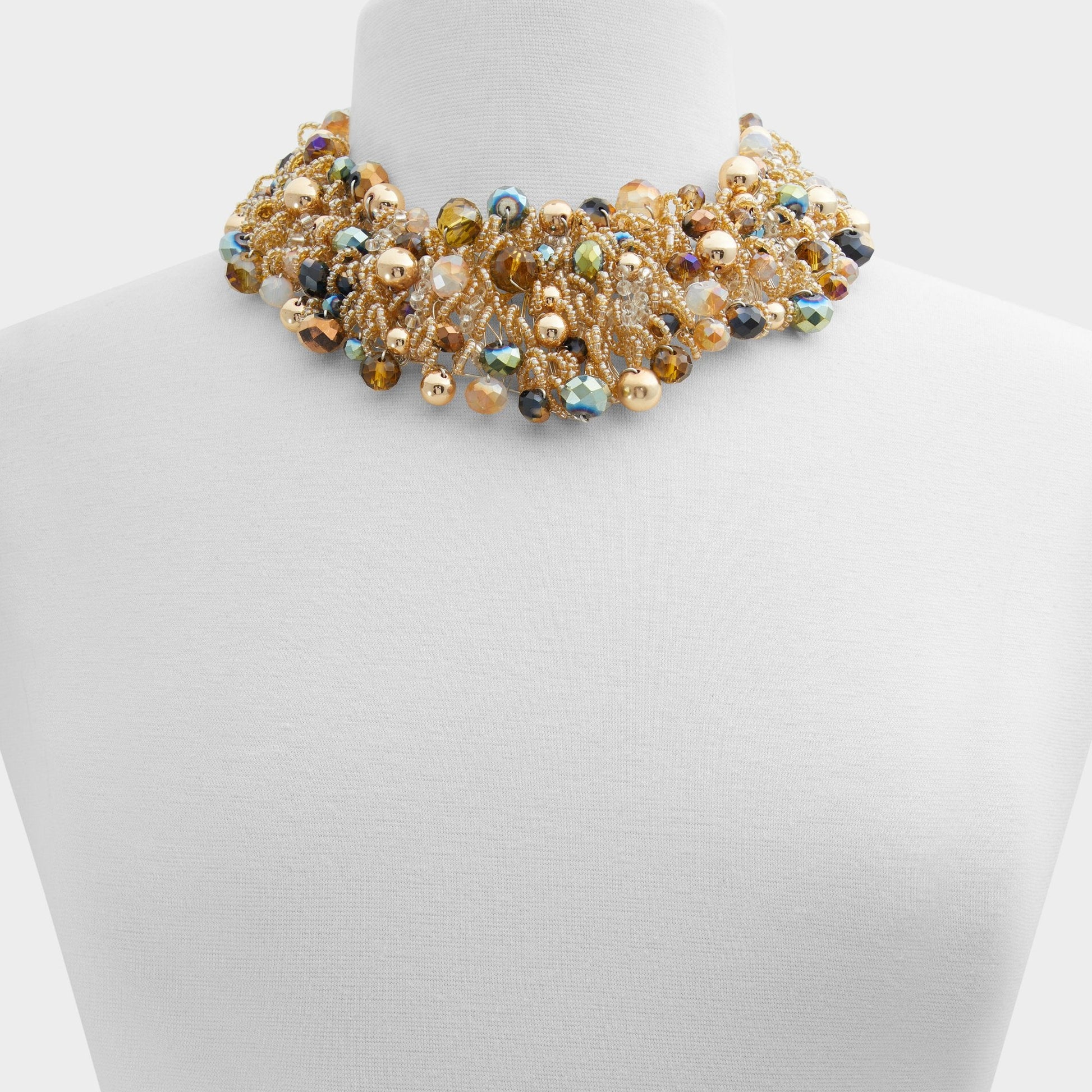 Arvanv Dark Green Women's Necklaces - Statement necklace Aldo Dark Green