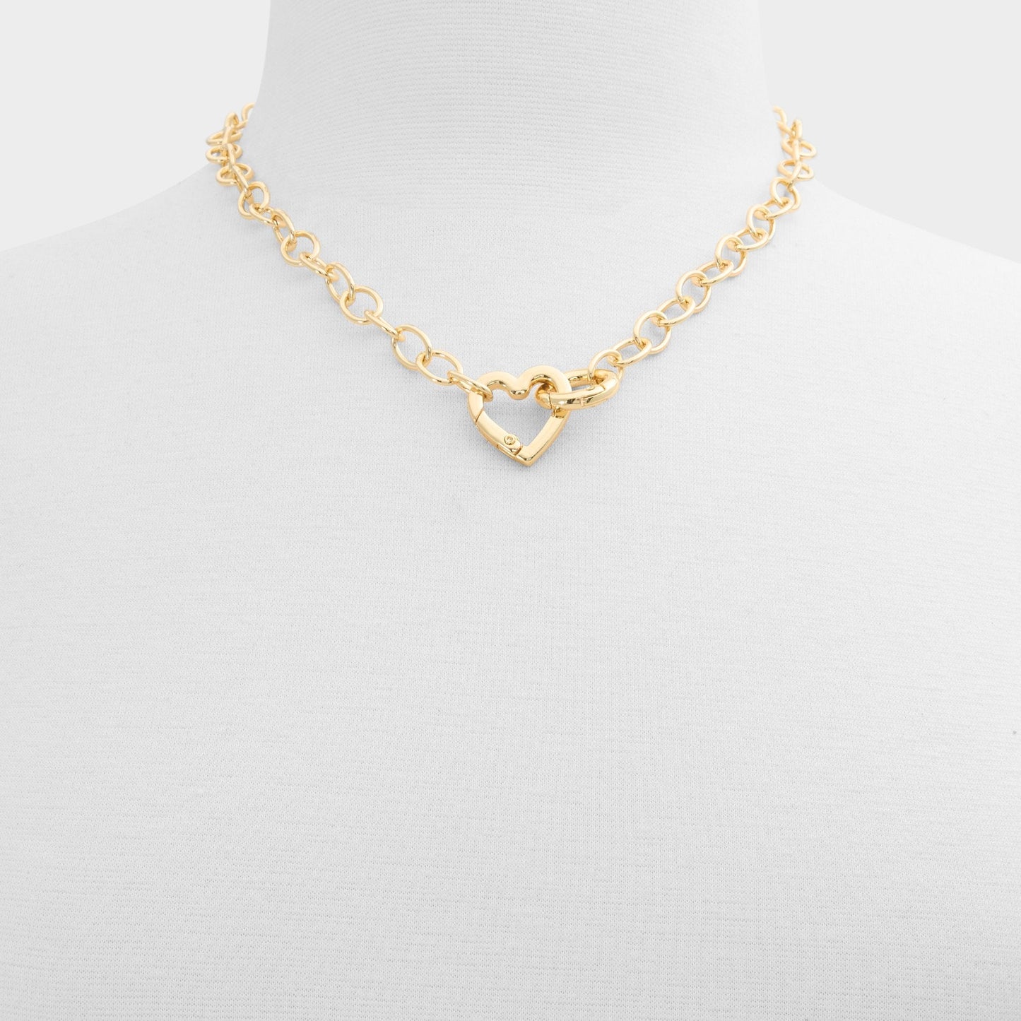 Heartclip in Gold - Customizable necklace Aldo Gold