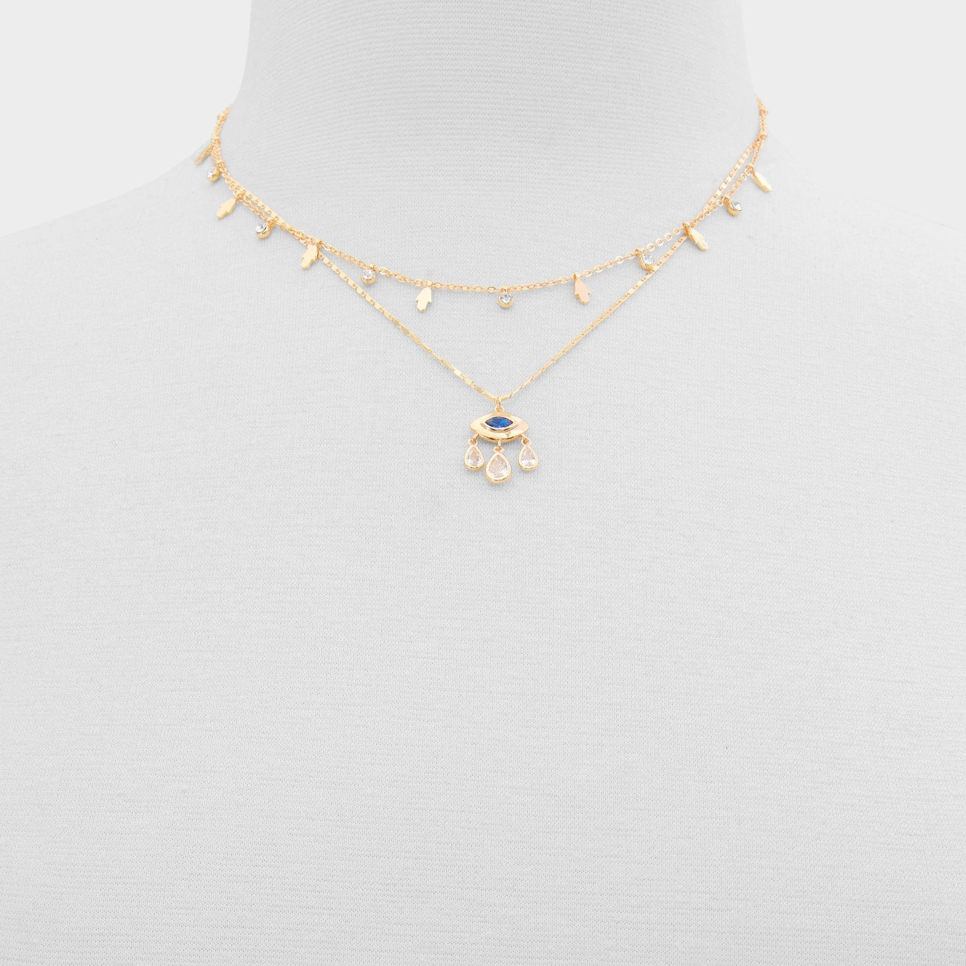 Protrectra in Light Blue - Layered necklace Aldo Light Blue