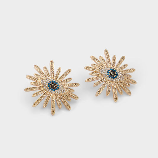 Amuletts in Dark Blue - Statement earrings Aldo Dark Blue